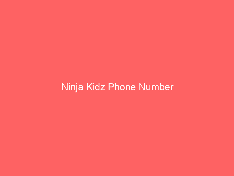 Ninja Kidz Phone Number Shruti Debnath